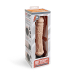 Вибратор-реалистик 8  girthy realistic vibrator - 24,5 см.