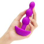 Анальная виброёлочка TRIPLET ANAL BEADS - 14 см.