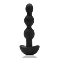Анальная виброёлочка TRIPLET ANAL BEADS - 14 см.