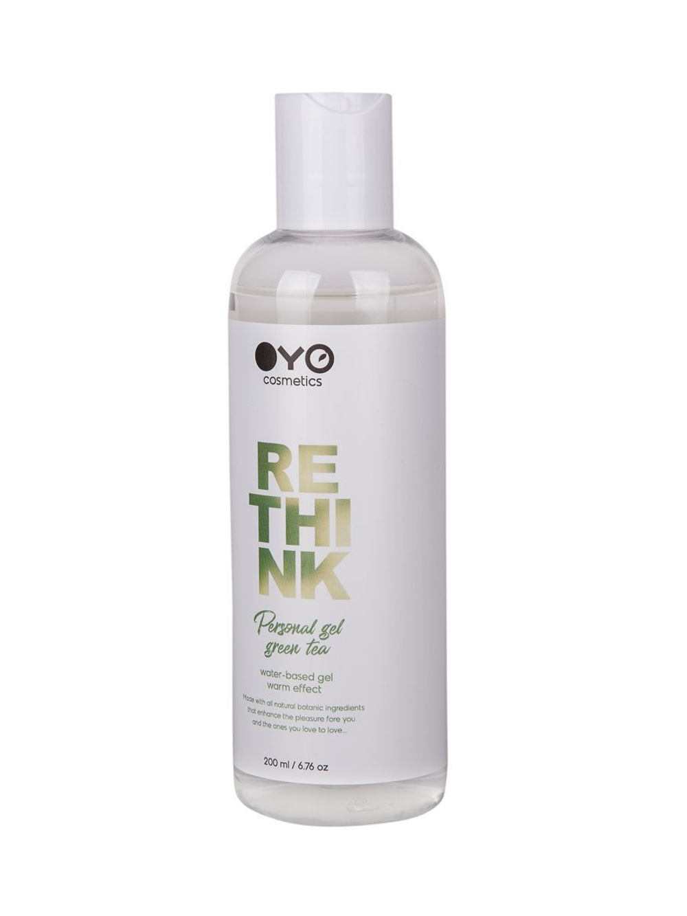 Интимная смазка на водной основе с согревающим эффектом OYO Personal Gel Green Tea