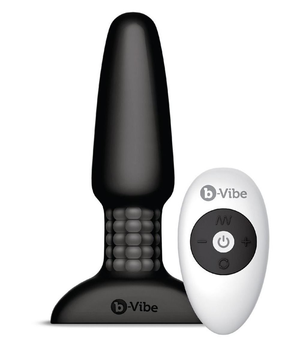 Вибровтулка с ротацией шариков RIMMING REMOTE CONTROL PLUG - 15,2 см.