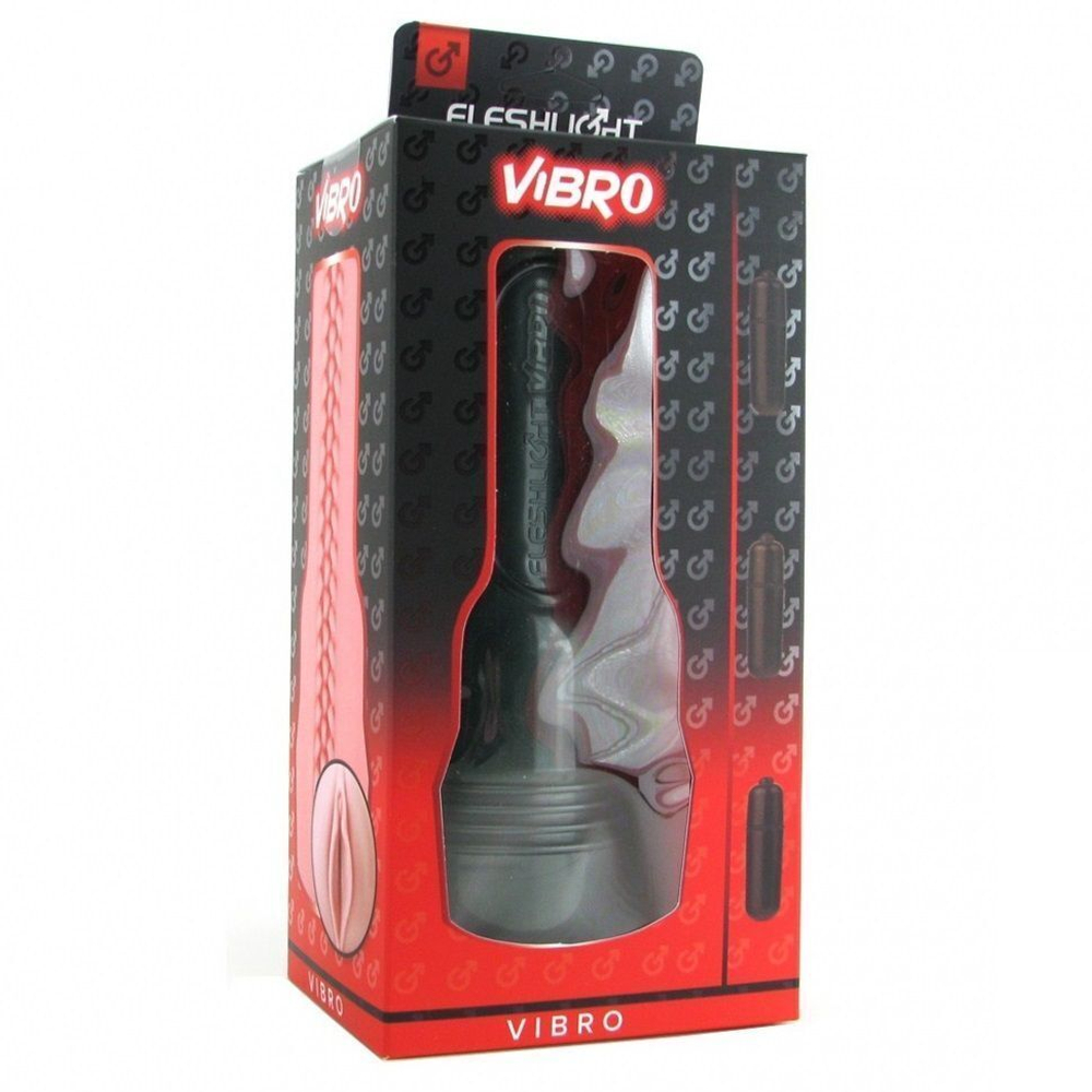Реалистичный мастурбатор с вибрацией Vibro Pink Lady Touch