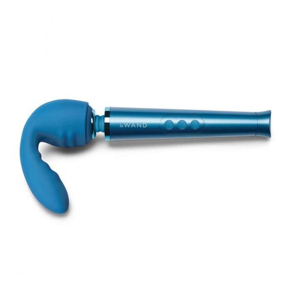 Синяя насадка flexi для вибратора le wand petite