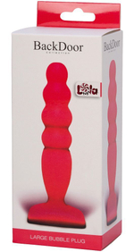 Анальный стимулятор Large Bubble Plug - 14,5 см.