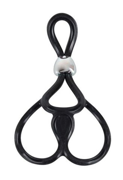 Лассо с подхватом мошонки Triple Ball-und Cockring