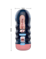 Реалистичный ротик для удовольствий Vacuum Cup Delight
