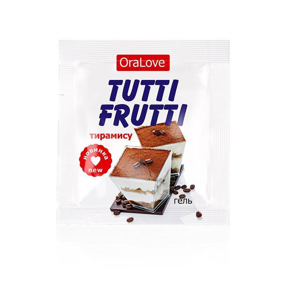 Гель-смазка Tutti-Frutti со вкусом