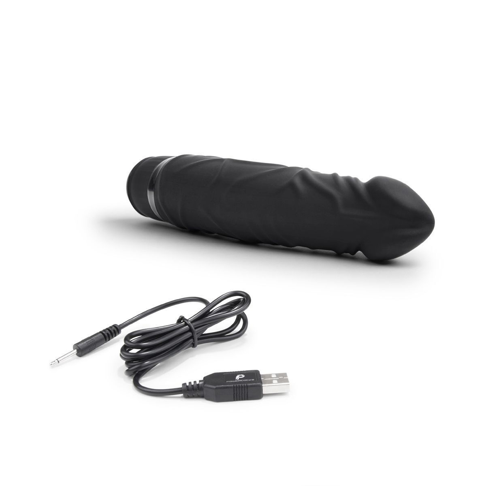 Вибратор-реалистик 6.5 Girthy Realistic Vibrator - 19 см.
