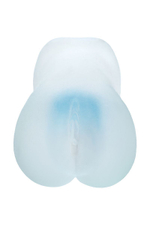 Прозрачный реалистичный мастурбатор juicy pussy hot crystal