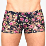 Мужские сетчатые трусы-боксеры с розами Rose Boxer