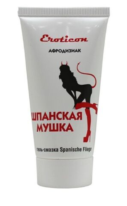 Возбуждающая гель-смазка Шпанская мушка - 50 мл.