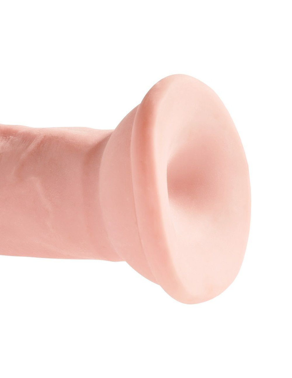 Телесный фаллоимитатор на присоске 6  triple density cock - 18,4 см.