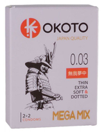 Презервативы Okoto Mega Mix