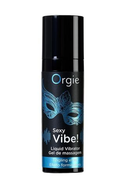 Гель для массажа Orgie Sexy Vibe Liquid Vibrator с эффектом вибрации - 15 мл.