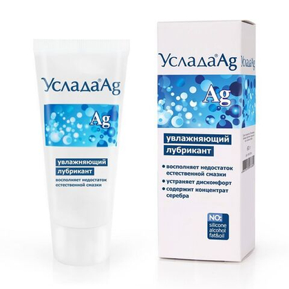Гель-лубрикант «Услада с серебром»