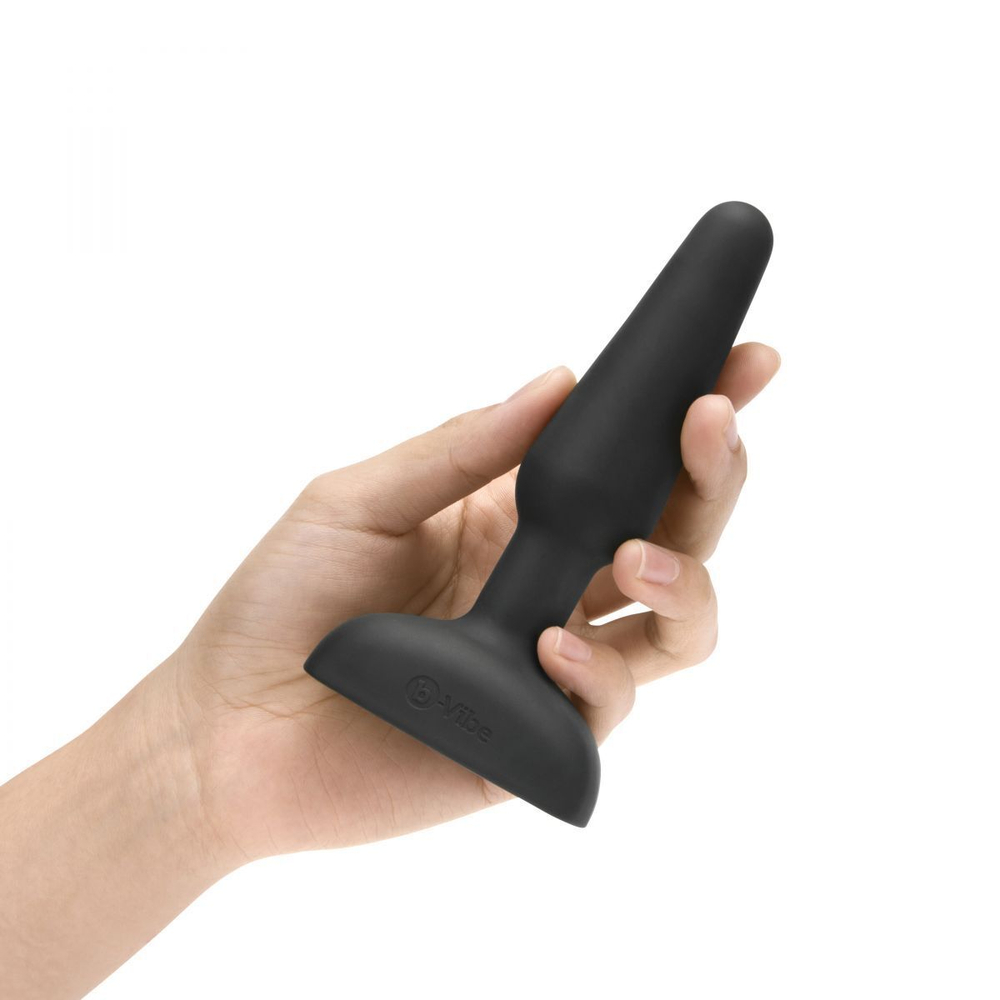 Анальная вибропробка с 3 источниками вибрации TRIO REMOTE CONTROL PLUG - 13,5 см.