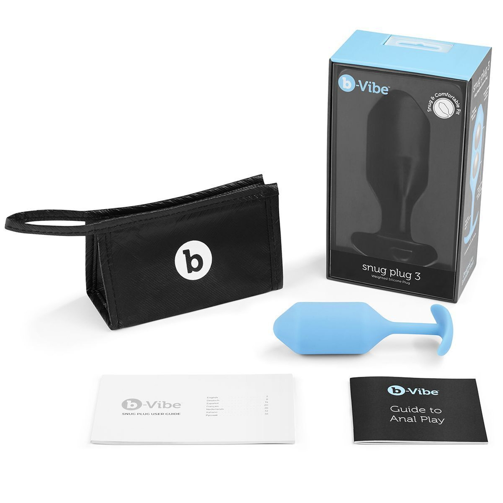 Пробка для ношения B-vibe Snug Plug