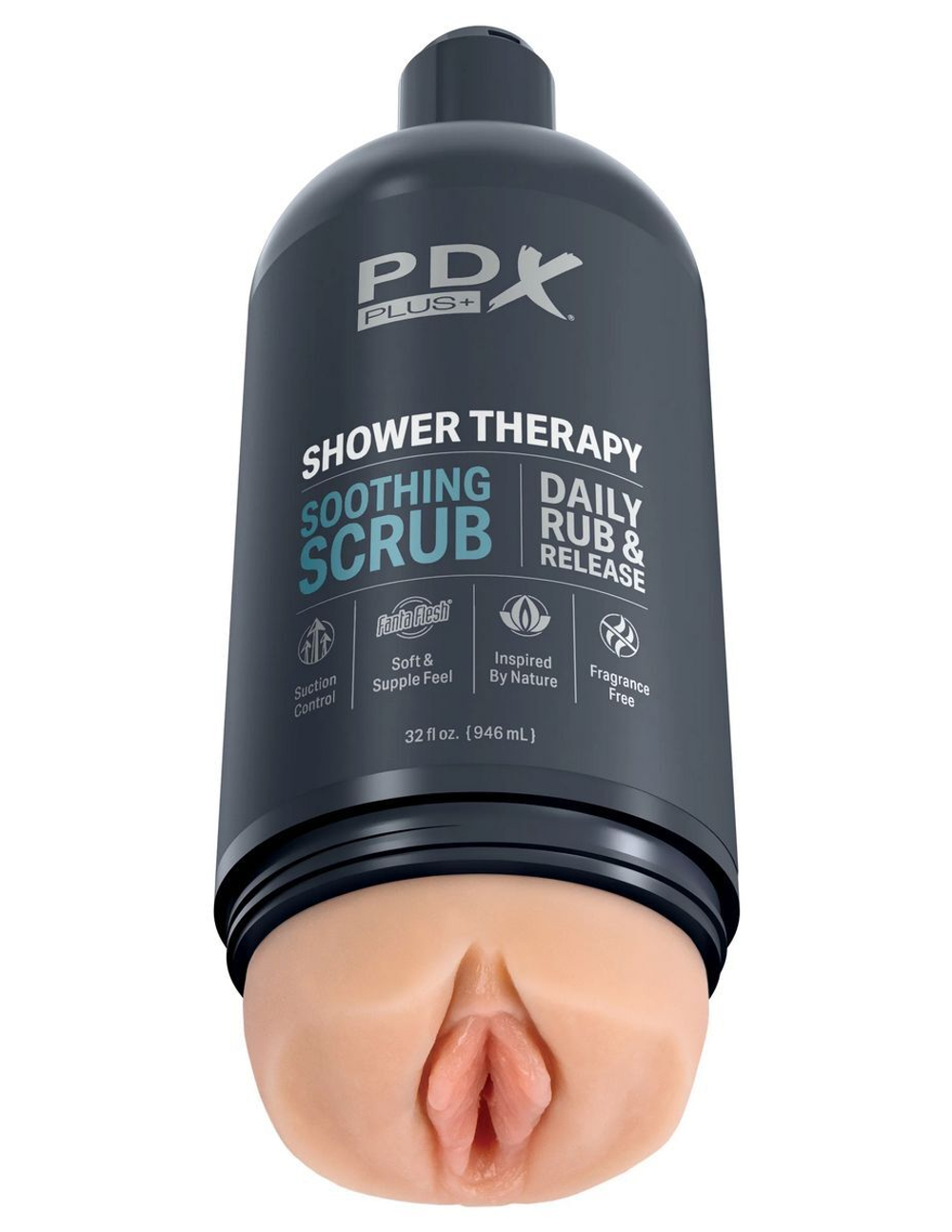 Мастурбатор-вагина Shower Therapy Soothing Scrub