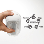 Белый мастурбатор tenga flip zero gravity с вибрацией