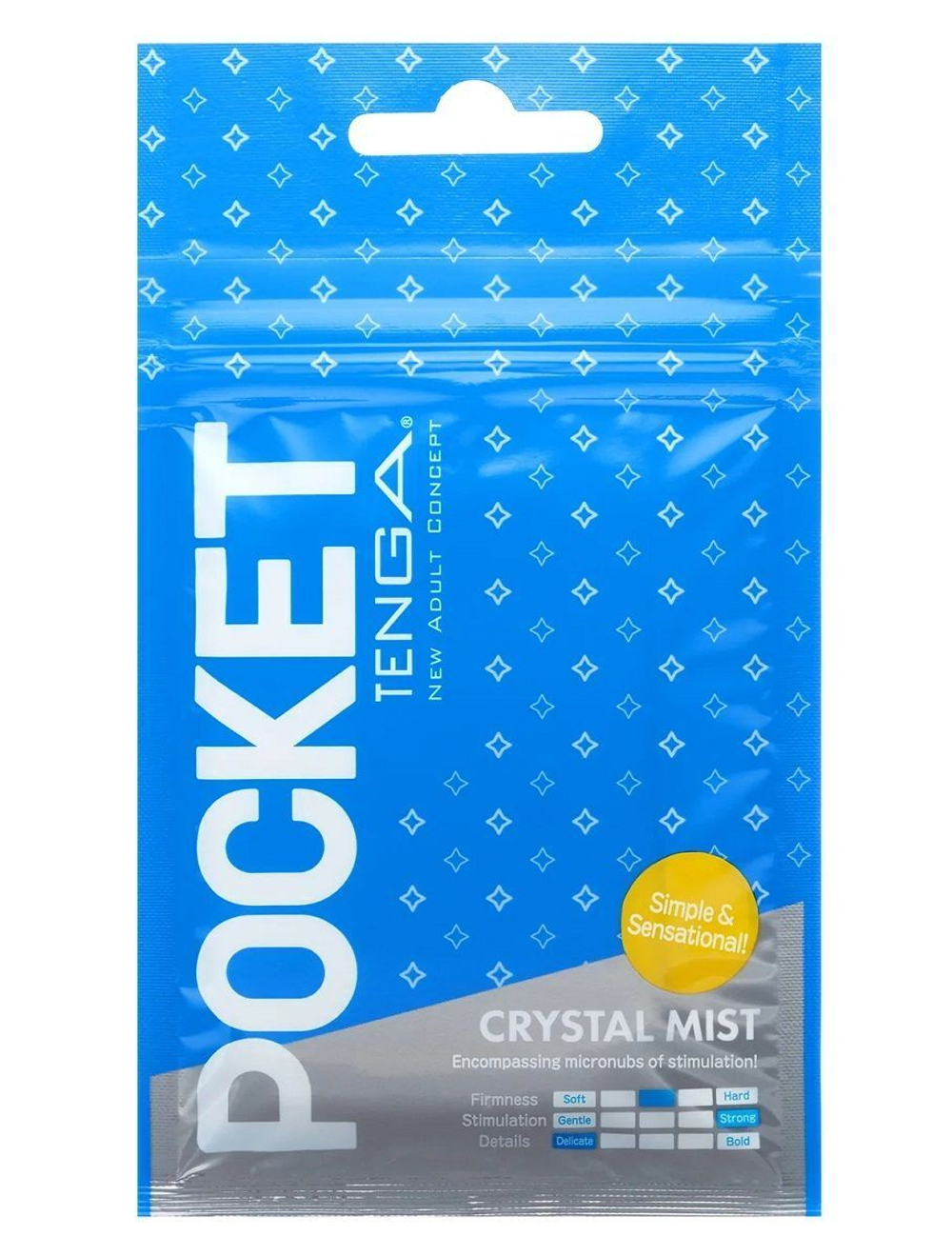 Карманный мастурбатор crystal mist
