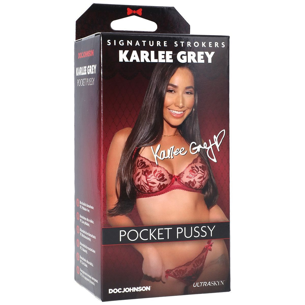 Реалистичный мягкий мастурбатор для удовольствия Karlee Grey ULTRASKYN