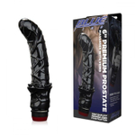 Черный вибромассажер простаты 6  premium prostate massager
