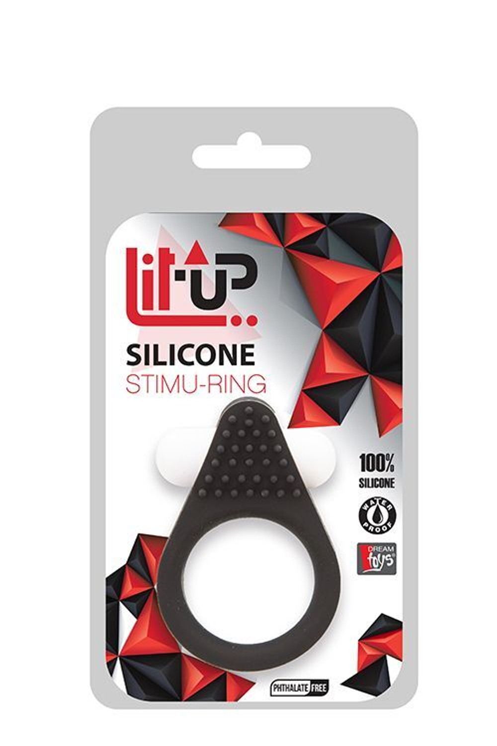 Эрекционное кольцо lit-up silicone stimu ring