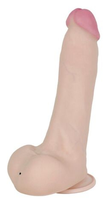 Телесный вибратор-реалистик NEOSKINUM - 22 см.