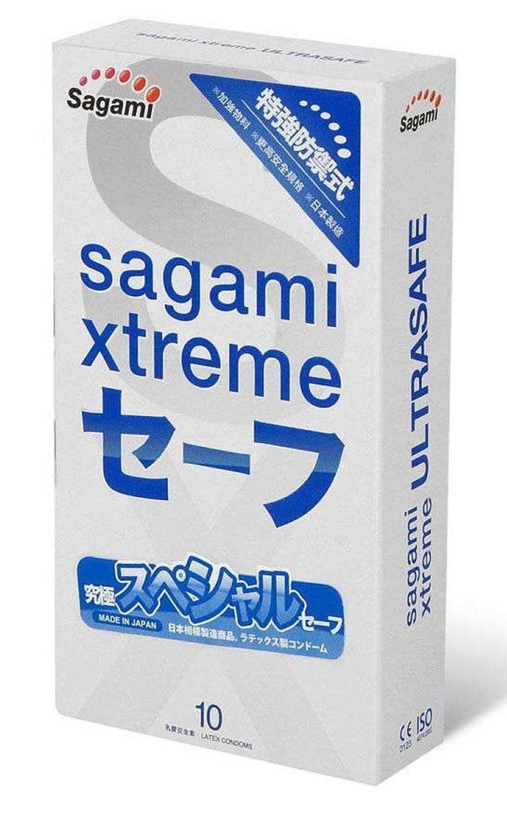 Презерватив Sagami Xtreme Ultrasafe с двойным количеством смазки