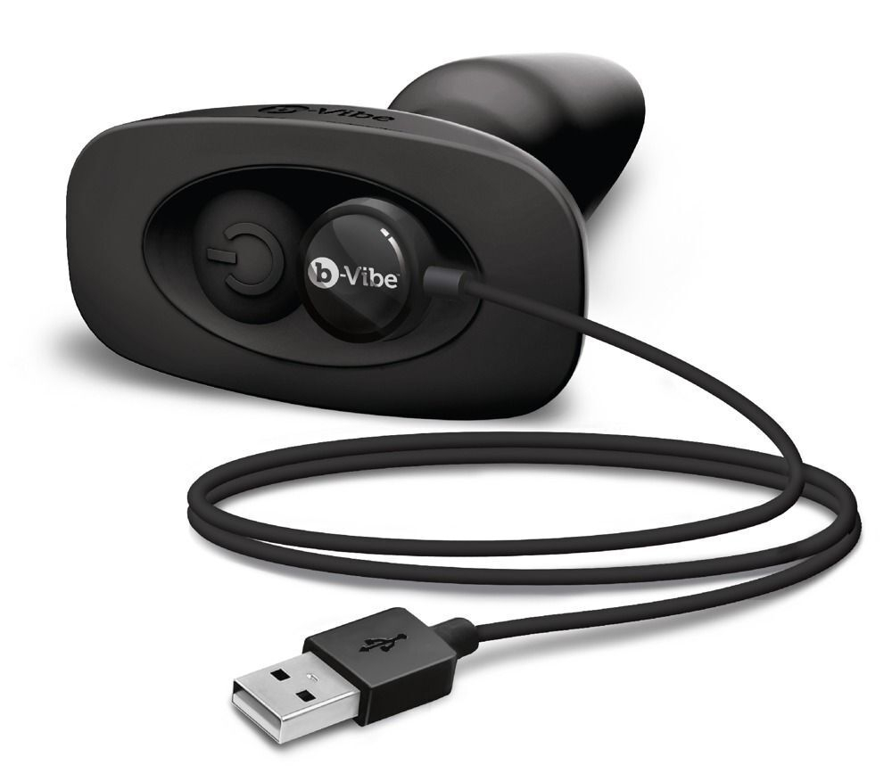 Вибровтулка с ротацией шариков RIMMING REMOTE CONTROL PLUG - 15,2 см.