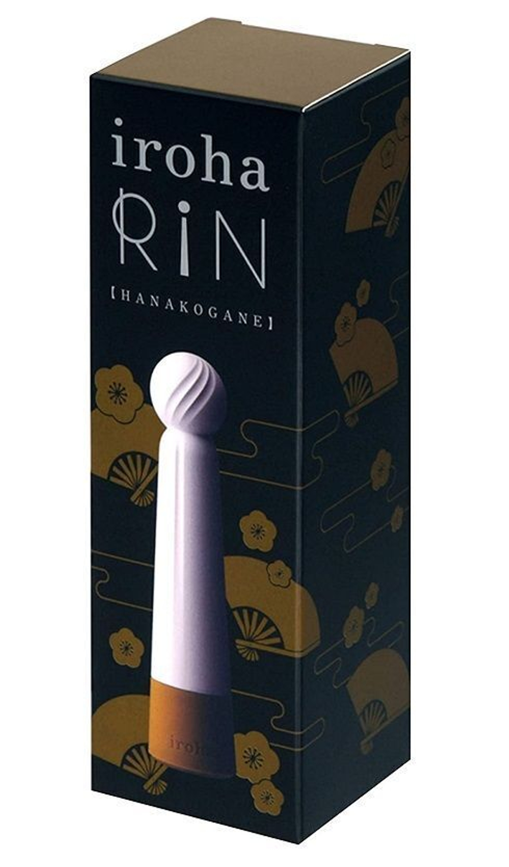 Вибратор с шаровидной мягкой головкой IROHA Rin - 14,8 см.