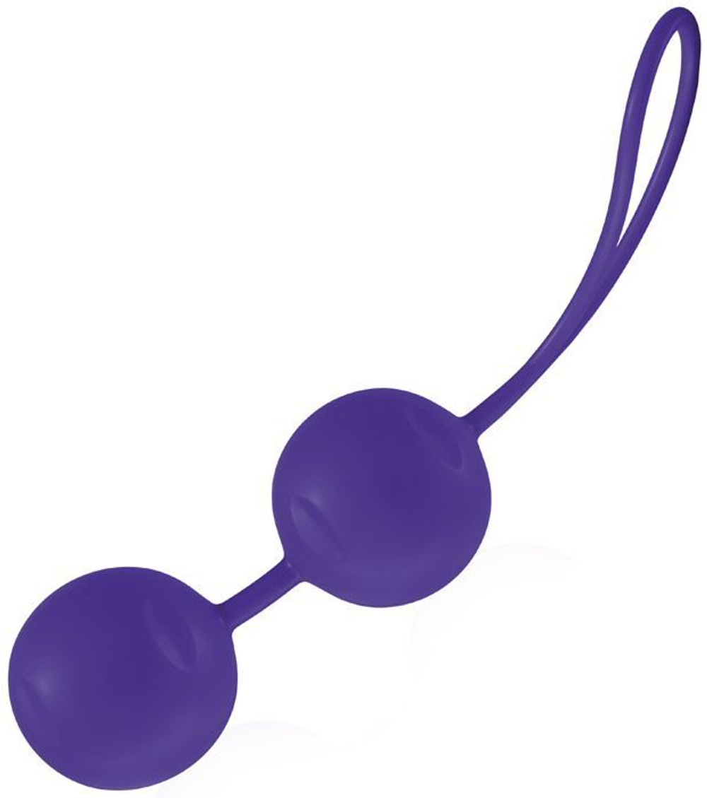Фиолетовые вагинальные шарики joyballs trend