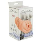 Мастурбатор-вагина satisfaction vibro night wish с вибрацией