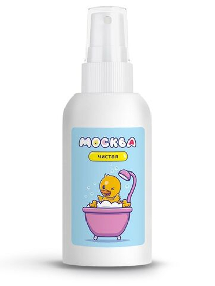 Антибактериальный спрей для очистки секс-игрушек с ароматом дыни  москва чистая  - 100 мл.