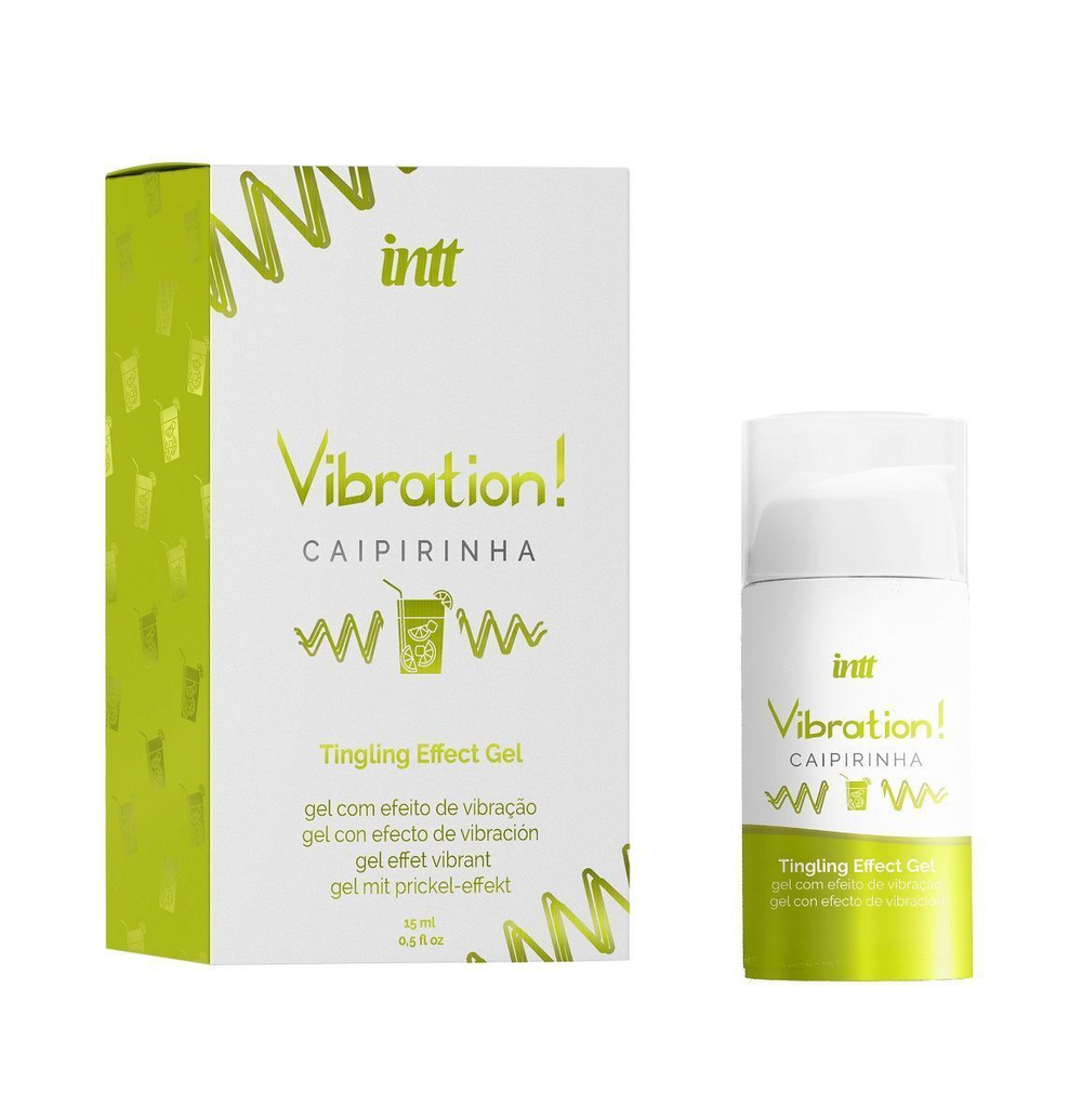 Возбуждающий гель с эффектом вибрации и ароматом Vibration