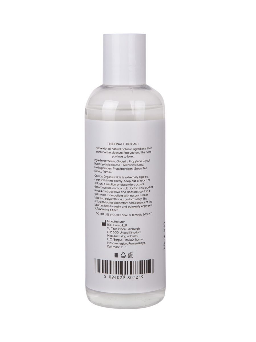 Интимная смазка на водной основе с согревающим эффектом OYO Personal Gel Green Tea