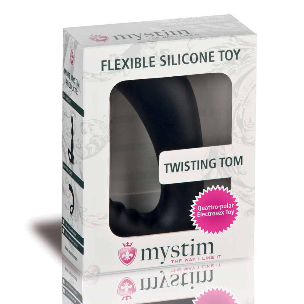 Электрический стимулятор простаты twisting tom - 13 см.