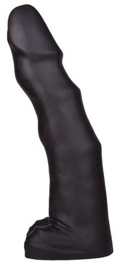 Чёрный фаллоимитатор-гигант tyrant - 36 см.
