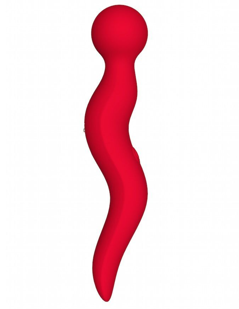 Жезловый вибромассажёр cassi - 21 см.