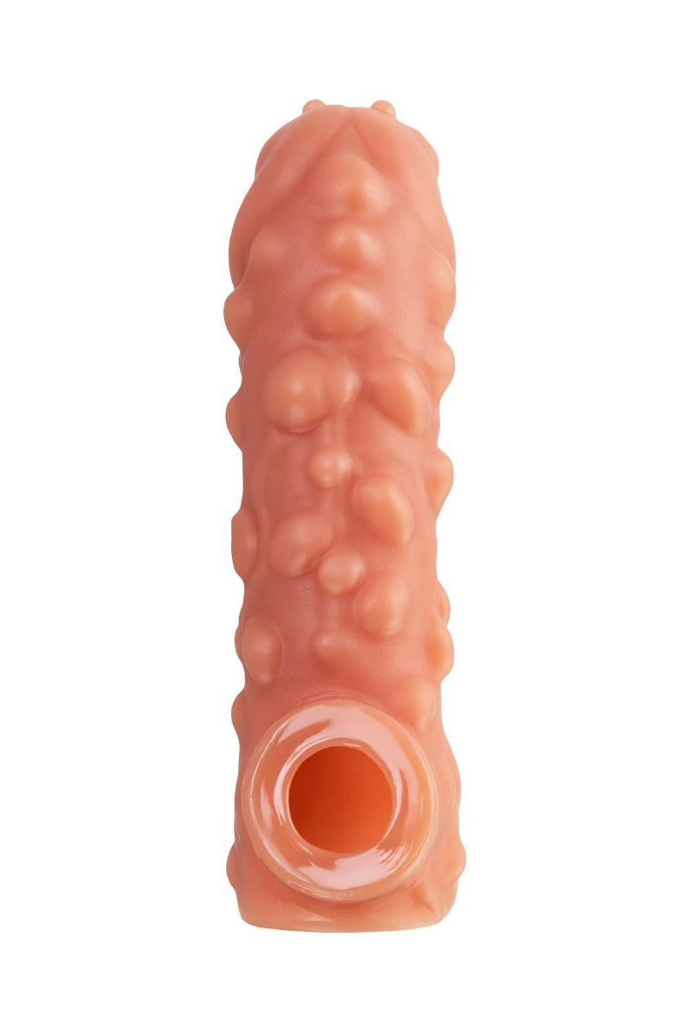 Насадка на фаллос с крупными бугорками cock sleeve 003 size l - 17,6 см.
