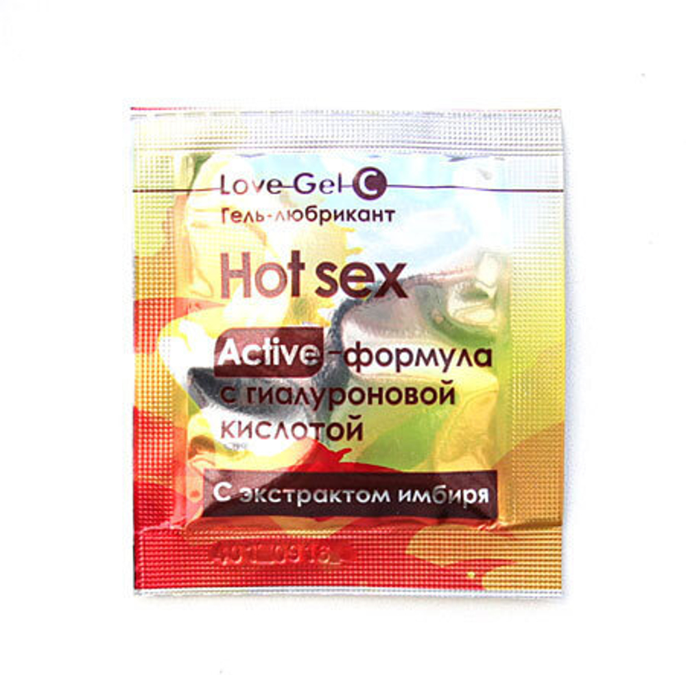 Гель-лубрикант LoveGel Hot Sex - с гиалуроновой кислотой