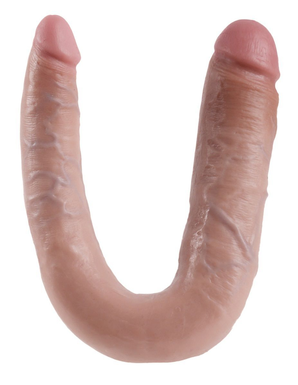 Двусторонний фаллоимитатор u-shaped large double trouble - 44см.
