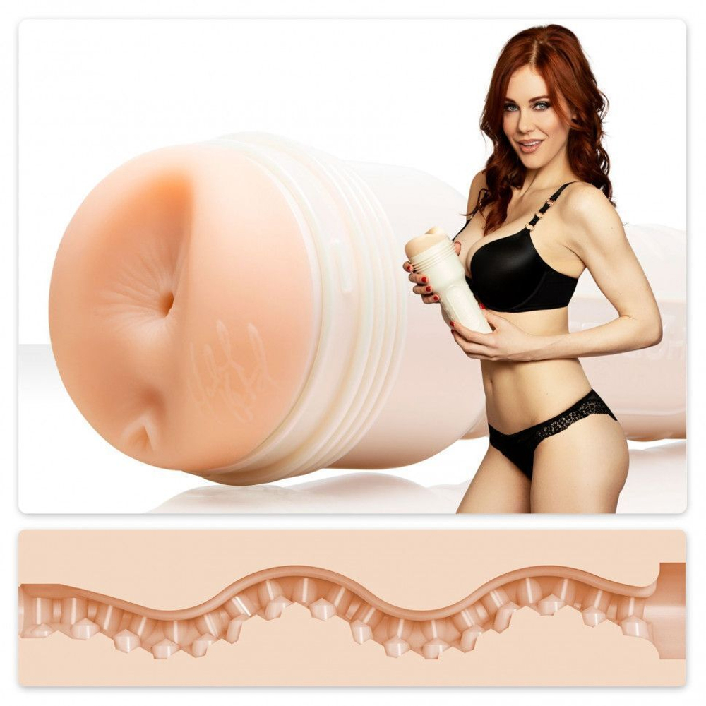 Реалистичный анус Maitland Ward для страстных ночей - Tight Chicks