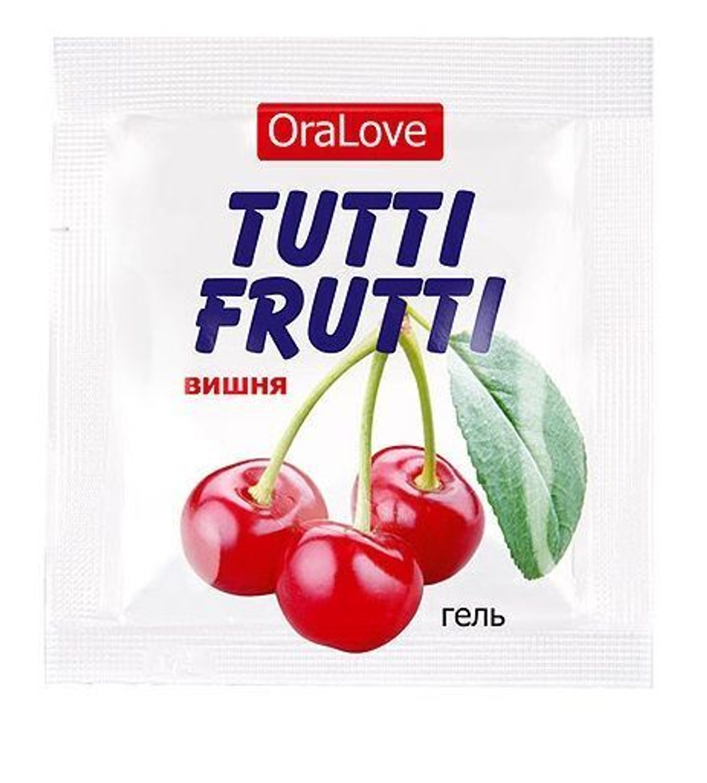 Гель-смазка Tutti-Frutti со вкусом