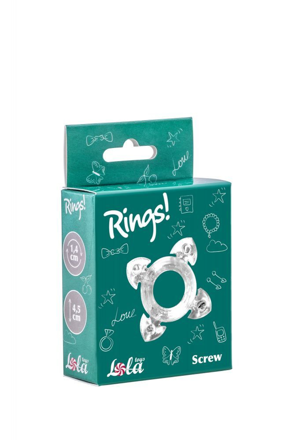Эрекционное кольцо rings screw