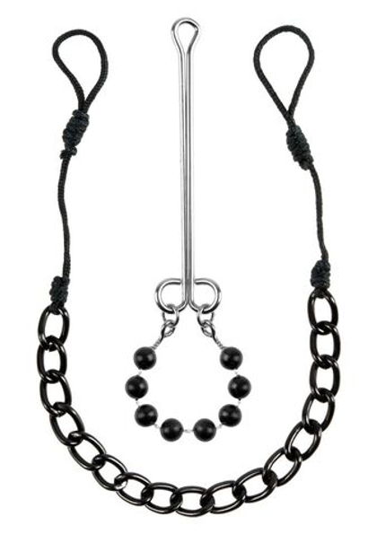 Интимные украшения с бусинами nipple & clit jewelry