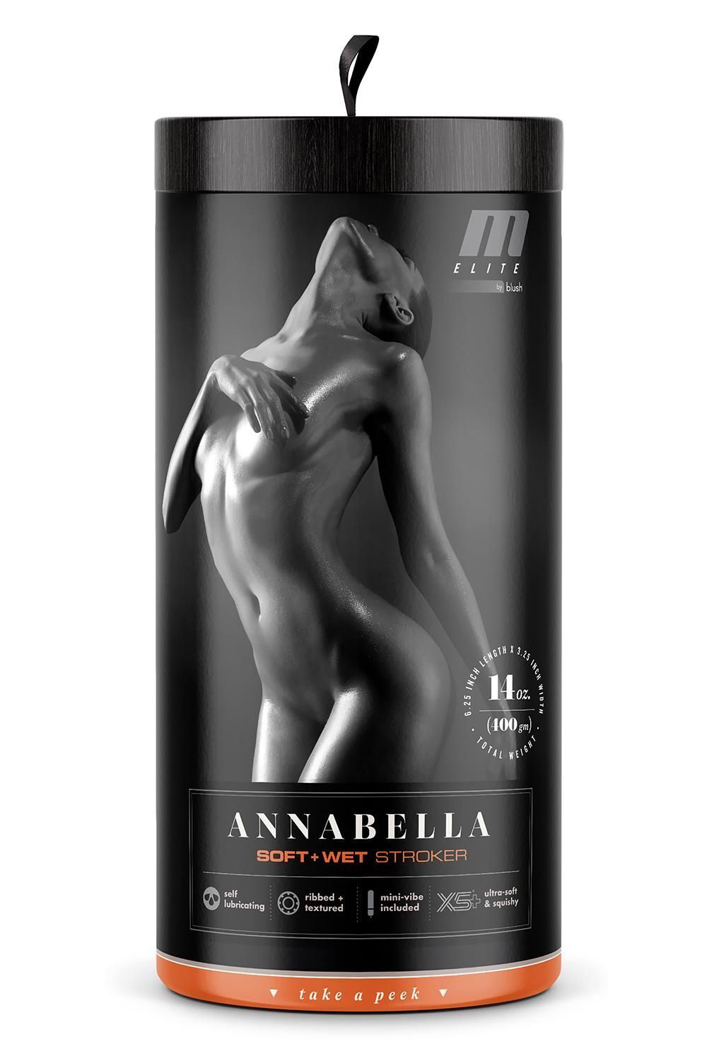 Супер реалистичный вибро-мастурбатор Soft & Wet Annabella