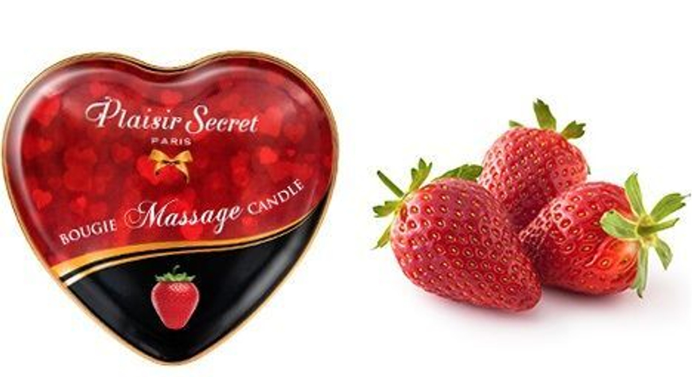 Массажная свеча plaisir secret bougie massage с ароматом