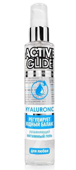Лубрикант на водной основе Active Glide с гиалуроновой кислотой