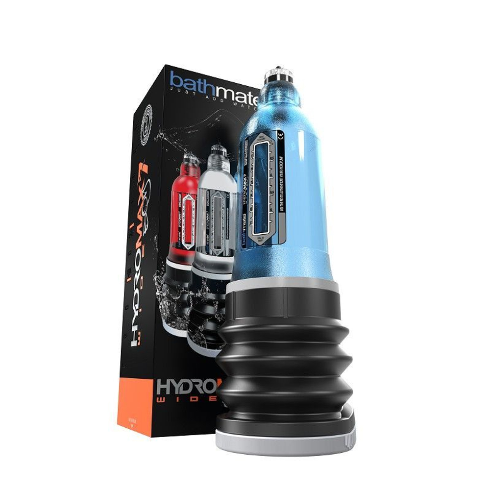 Синяя гидропомпа hydromax7 wide boy